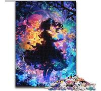 Puzzle de 1000 pièces pour Adolescentes, thème animé Japonais, Jeux éducatifs, décoration d'intérieur, Cadeau d'anniversaire, Art Mural (50x75cm)