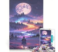 Puzzle de 1000 pièces pour Adolescentes, thème planète Sauvage, Jeu de réflexion, décoration Parfaite, Chaque pièce est Unique 50x75cm