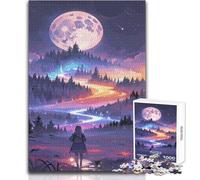 Puzzle de 1000 pièces pour Adolescentes, thème planète Sauvage, Magnifique Design, Cadeau d'anniversaire, œuvre d'art, Dimensions:38x52cm