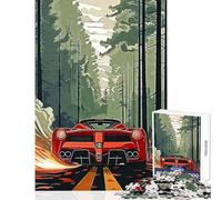 Puzzle de 1000 pièces pour Adolescents à la découverte de forêts cachées Jeu éducatif Stimulant et Difficile (52x38cm)