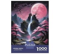 Puzzle De 1000 Pièces pour Adolescents Abstract Lion Wolf Fusion Jeu De Réflexion Amusant Et Humoristique, Cadeau Unique pour Un Anniversaire Ou Noël 38x26cm/1000pcs