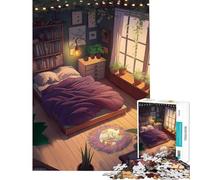 Puzzle de 1000 pièces pour Adolescents Activités Amusantes et relaxantes pour Les dimanches Paresseux à la Maison Découpe de précision Jeux de détente pour Les 14 Ans et Plus Jeu de Puzzle Offert