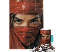 Puzzle de 1000 pièces pour Adolescents Affiche Shinobi ou Ninja Puzzle pour Adultes Jeu Manuel Anti-Stress Cadeau d'anniversaire Unique (Taille 38x26cm)