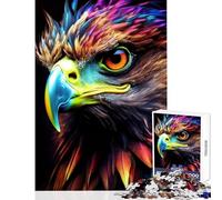 Puzzle de 1000 pièces pour Adolescents Aigle des Terres Frontières Jeu Anti-Stress Idée Cadeau Casse-tête pour entraîner Votre Cerveau et Votre dextérité Dimensions 38x26cm
