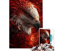 Puzzle de 1000 pièces pour Adolescents Aigle et Mon ami Rigolo Jeu Manuel Difficile Stimule Le Cerveau (38x26cm)