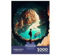 Puzzle De 1000 Pièces pour Adolescents Amazing Nature Fantasy Casse-tête pour Adolescents - Jeu Difficile Et Stimulant - Cadeau 38x26cm/1000pcs