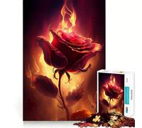 Puzzle de 1000 pièces pour Adolescents « Amour brûlant » (50x75cm) Un Jeu Amusant et Calme pour se concentrer et s’Amuser,idéal comme Cadeau de Noël