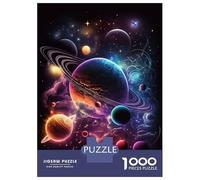 Puzzle De 1000 Pièces pour Adolescents an Intergalactic Adventure Puzzle pour Adultes Jeu Manuel pour Améliorer La Mémoire Cadeau d'anniversaire, Cadeaux, 70x50cm/1000pcs