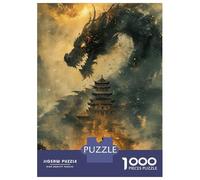 Puzzle De 1000 Pièces pour Adolescents Ancient Chinese Dragon Puzzle pour Adultes, Jouet, Décoration Murale, pour S'amuser en Famille, Jeu Stimulant, Cadeaux 70x50cm/1000pcs
