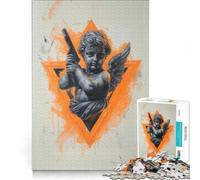 Puzzle de 1000 pièces pour Adolescents, Ange Agent Secret, Jouet éducatif, défi Stimulant, idéal comme Cadeau 38x52cm