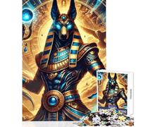 Puzzle de 1000 pièces pour Adolescents Anu ieu égyptien Jeu éducatif décoration intérieure Jouet à Monter soi-même Cadeau d'anniversaire Original (50x75cm)