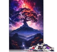 Puzzle de 1000 pièces pour Adolescents - Arbre ancestral des origines - Puzzle en Papier pour Adultes - Jeu de décompression - 38 x 26 cm / 1000 pièces