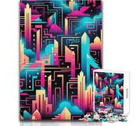 Puzzle de 1000 pièces pour Adolescents Arc-en-Ciel naissant:Un Passe-Temps paisible et satisfaisant Assemblage Parfait, découpe de précision Dimensions:50x75cm