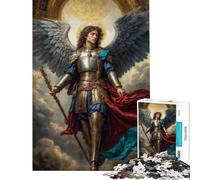 Puzzle de 1000 pièces pour Adolescents Archange de la Lumière Infinie Jeu éducatif défi Jouet Relaxant Anti-Stress œuvre d'art Cadeau (Taille 38x26cm)