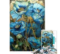 Puzzle de 1000 pièces pour Adolescents Art Nouveau Fleur dorée Activités Amusantes à la Maison Décoration Parfaite Jouet Anti-Stress Convient aux 14 Ans et Plus (38x26cm)