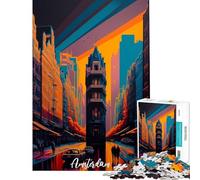 Puzzle de 1000 pièces pour Adolescents Artsy Amsterdam idéal pour Un Anniversaire Les Vacances de Noël Un Jeu éducatif pour Passer Le Temps à partir de 14 Ans (38x52cm)