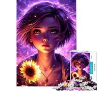 Puzzle de 1000 pièces pour Adolescents Aurora Celestia Activités Amusantes à la Maison Découpe de précision Jeux relaxants pour Les 14 Ans et Plus Jeu de Puzzle Offert (50x75cm)