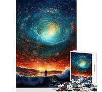 Puzzle de 1000 pièces pour Adolescents Aux confins de l'univers, décoration Murale, Jeu éducatif, Interaction Parent-Enfant (38x52cm)