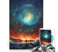 Puzzle de 1000 pièces pour Adolescents Aux confins de l'univers Jouet éducatif décoration intérieure Cadeau d'anniversaire Original 38x52cm