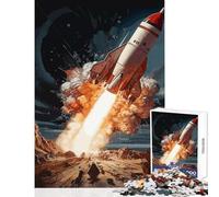 Puzzle de 1000 pièces pour Adolescents Aventure intergalactique Décoration Murale Cadeau de Noël Secret Jeu éducatif Stimule Le Cerveau Dimensions 38x52cm