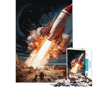 Puzzle de 1000 pièces pour Adolescents Aventure intergalactique Jeu éducatif de 1000 pièces Défi Difficile Jeu Amusant et Stimulant pour Toute la Famille (38x52cm)