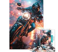 Puzzle de 1000 pièces pour Adolescents Balade Nocturne Urbaine Activités Amusantes à la Maison améliore la mémoire Jeux familiaux Convient aux 14 Ans et Plus (50x75cm)