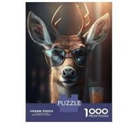 Puzzle De 1000 Pièces pour Adolescents Bambi Grew Up Puzzle pour Adultes Jeux Relaxants Assemblage De Motifs Cadeaux d'anniversaire Et Cadeaux Uniques 70x50cm/1000pcs