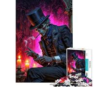 Puzzle de 1000 pièces pour Adolescents Baron Samedi en Haut-de-Forme Un Jeu Stimulant et Relaxant idéal pour Les 14 Ans et Plus 50x75cm