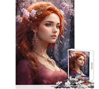 Puzzle de 1000 pièces pour Adolescents Beauté Divine Jeu Impossible Défi Difficile Décoration intérieure Jouet Stimulant à compléter (50x75cm)