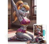 Puzzle de 1000 pièces pour adolescents Berri Conkers Bad Fur Day - Coupe lisse - Cadeau de détente, temps de jeu, Noël, loisirs, art (50 x 75 cm)