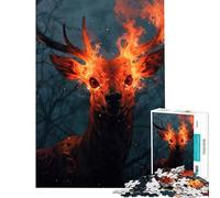 Puzzle de 1000 pièces pour Adolescents Blaze of Glory Jouet éducatif pour améliorer la mémoire Cadeau d'anniversaire (Taille 50x75cm)