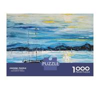 Puzzle De 1000 Pièces pour Adolescents Blue Harbor Puzzles pour Adolescents - Jeu Manuel - Une Œuvre d'art - Cadeaux Uniques pour Un Anniversaire Ou Noël 70x50cm/1000pcs