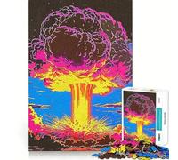 Puzzle de 1000 pièces pour Adolescents Bombe Atomique Jeu créatif et créatif Cadeau de Noël Artistique (50x75cm)