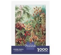 Puzzle De 1000 Pièces pour Adolescents Botanical Illustration by Ernst Haeckel Puzzle pour Adultes Jouets Anti-Stress Cadeau d'anniversaire Cadeaux De Noël 70x50cm/1000pcs