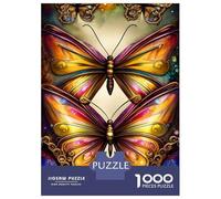 Puzzle De 1000 Pièces pour Adolescents Butterfly in Steampunk Puzzles pour Adultes, Jouet, Décoration Murale, Une Œuvre d'art, Difficile Et Stimulant 70x50cm/1000pcs