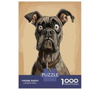 Puzzle De 1000 Pièces pour Adolescents Cane Corso Caricature Puzzles pour Adultes Jeu De Réflexion Course De Vitesse Manuelle Est Idéal comme Cadeau 52x38cm/1000pcs