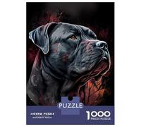 Puzzle De 1000 Pièces pour Adolescents Cane Corso Forest Puzzles pour Adultes Jeux Relaxants Découpe De Précision Cadeaux De Noël Et d'anniversaire 70x50cm/1000pcs