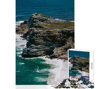 Puzzle de 1000 pièces pour Adolescents Cape de Bonne-Espérance Jeu Impossible décoration Murale Jouet éducatif et Amusant pour Les activités à la Maison (38x52cm)