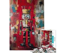Puzzle de 1000 pièces pour Adolescents Casse-Noisette Original Art Abstrait activités Amusantes à la Maison Cadeaux pour Femmes Jeux en Famille à partir de 14 Ans (50x75cm)