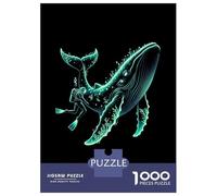 Puzzle De 1000 Pièces pour Adolescents Cat Girls Anime Neon Puzzle Anti-Stress, Amusant Et Original, Cadeau Unique pour Un Anniversaire Ou Noël 70x50cm/1000pcs