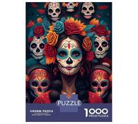 Puzzle De 1000 Pièces pour Adolescents Celebrating The Departed Puzzle Adulte Jeu Manuel Amusant Et Humoristique Interaction Parent-Enfant 52x38cm/1000pcs