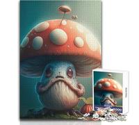 Puzzle de 1000 pièces pour Adolescents - Champignons Magiques - Un Jeu Unique et Amusant, Une œuvre d'art Originale et Humoristique - Dimensions : 38x26cm