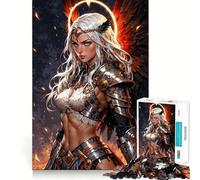 Puzzle de 1000 pièces pour Adolescents Champion of The Divine Seamless Fit Art Jeu de Concentration mentale Temps de Repos et de Loisirs Cadeau de Noël (38x26cm)