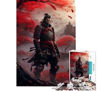 Puzzle de 1000 pièces pour Adolescents Chasseur de samouraïs légendaire Activités Amusantes à la Maison et en Famille Jeu Manuel adapté aux 14 Ans et Plus (38x52cm)