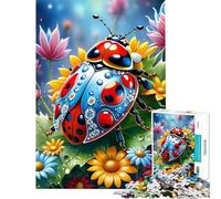 Puzzle de 1000 pièces pour Adolescents Coccinelle Mythique Stimule Le Cerveau l’Analyse et la logique Jeu éducatif pour Les 14 Ans et Plus (50x75cm)