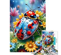 Puzzle de 1000 pièces pour Adolescents Coccinelle Mythique Un défi à relever Une décoration Parfaite Un Jeu Relaxant à partir de 14 Ans (38x26cm)