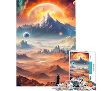 Puzzle de 1000 pièces pour Adolescents Colosse Solaire Jeu éducatif et Stimulant pour Les Anniversaires en Famille (Dimensions 38x26cm)