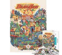 Puzzle de 1000 pièces pour Adolescents Contes d'été de Biélorussie Jeu de Puzzle de Vitesse pour Adolescents Jeu Difficile et Stimulant (Dimensions : 38x26cm)