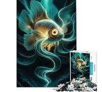 Puzzle de 1000 pièces pour Adolescents Cosmic Betta Stimule Le Cerveau Jeu Difficile et Relaxant Convient aux 14 Ans et Plus (38x26cm)