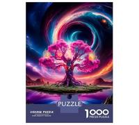 Puzzle De 1000 Pièces pour Adolescents Cosmic Tree of Infinity Puzzles pour Adultes, Jouet, Décoration Murale, Une Œuvre d'art, Difficile Et Stimulant 70x50cm/1000pcs